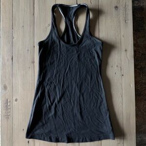 Lululemon Black Tank Top Size 6